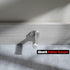 JQK Door Stopper, 304 Stainless Steel Thicken 1mm Sound Dampening Door Stop Bumper Wall Protetor 1 Pack, Brushed, DSB5-WN...