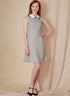 Vogue Misses' Empire Waist Dress Sewing Pattern Kit, Code V1822, Sizes 8-10-12-14-16, Multicolor...