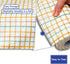 PandS Reusable Paper Towels - Plaid 40 Count - 1 Roll 10?×10? Cleaning Wipes - Shop Towels - Strong Absorbent Quick Dry - Cleaning Supplies - Hous...