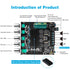 Bluetooth 5.0 50W+50W+100W 2.1 Channel Subwoofer Amplifier Board TPA3116D2 HiFi Treble and Bass Control Stereo Digital Audio Amp Board for Home Th...