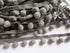 YCRAFT One Roll 18 Yards Ball Fringe 7/8" Wide Pom Pom Trim Ribbon Sewing-Grey...