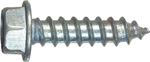 The Hillman Group 70329 14-Inch x 5/8-Inch Hex Washer Head Slotted Sheet Metal Screw, 100-Pack, zinc...