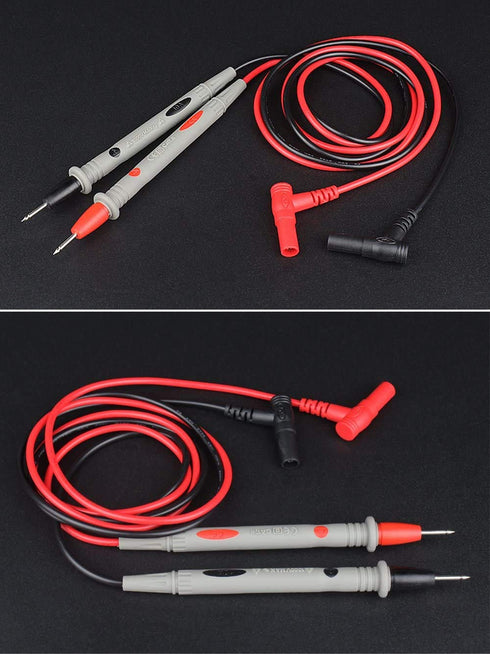 Multimeter Test Leads Banana Plug,1000V 20A Digital Multi Meter Clamp Tester Probe Test Probes Leads for Multimeter Electronic Test Leads Multimet...
