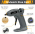 MULWARK Cordless Hot Melt Glue Gun, Rechargeable Fast Preheating Mini Glue Gun Kit with 30 Pc Premium Glue Sticks and Nozzle Cap, Wireless Hot Glu...