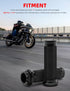 Amazicha Black 1” Motorcycle Hand Grips Handlebar Grips Compatible for Harley Sportster Touring Honda Kawasaki Suzuki Yamaha Bobber Chopper...