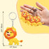 40 Pack Cute Roar Lion Keychains for Wild Animal Party Favors, Safari Animal Party Favors, Baby Shower Return Gifts...