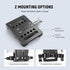 NEEWER Mini V Mount Battery Plate with 1/4" Thread and Quick Release Button, Compatible with FXLION Sony NEEWER V Mount Batteries and 15mm Rod Cla...