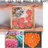 3 Pack Silicone 3D Rose Flower Heart Molds DIY Fondant Sugar Pudding Soap Candle Mould for Wedding Valentine Cake Chocolate Dessert Cookie Mousse ...