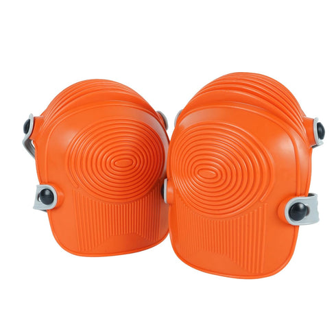 15-431 Ultraflex Non-Skid Premium Protective Gear with Flexible Design Plastic Kneepad, Orange...