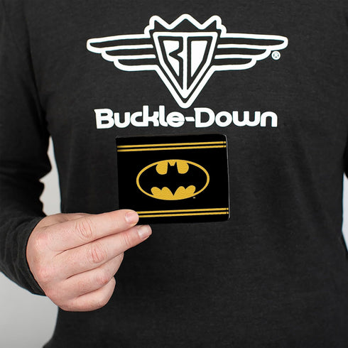 Buckle-Down Unisex-Adult's Bifold Wallet Batman...
