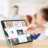 Benote Stylus Pen for Touch Screen, Fine Tip Stylus with Rubber Tip Disc Tip High Sensitivity Drawing Writing Tablet Pen for ipad, iPhone, Apple, ...