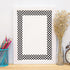 Whaline 98.4ft Checkered Bulletin Board Borders 3 Sizes White Black Checkered Die-Cut Bulletin Board Stripes Plaid Rolled Bulletin Board Trim for ...