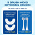 Kids U Shaped Electric Toothbrush with 4 Brush Heads, Sonic Toothbrush Kids with 5 Modes, Cartoon Dinosaur 360-Degree Cleaning IPX7 Waterproof Des...