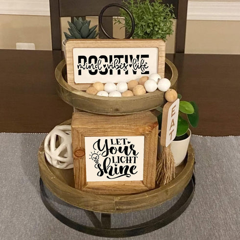 Word Stencils for Painting On Wood Sign Canvas Fabric, Reusable Welcome Farmhouse Burning Inspirational Art Craft Paint Stencil for Shirt Family F...