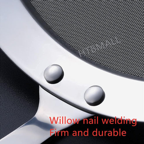 Skimmer Spoon, Stainless Steel Spider Strainer Skimmer Spoon Grease Fine Mesh Strainer Skimmers Spoons for Cooking Frying Skimming Grease, Foam an...