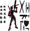 (Assembly Completed) 3D Printed Figure 5.54-inch Dummy13 with Weapon Expansion Set, Full Body Mechanical Movable Toy, Desk Decoration. (Black)...