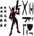 (Assembly Completed) 3D Printed Figure 5.54-inch Dummy13 with Weapon Expansion Set, Full Body Mechanical Movable Toy, Desk Decoration. (Black)...