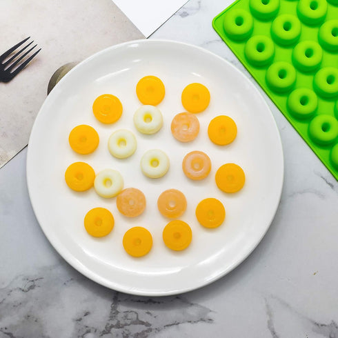 Gummy Bear Candy Molds Silicone, Gummy Molds with 2 Droppers, Non-Stick Silicone Candy Molds Including Mini Dinosaur, Bear Shape, Hearts and Mini ...
