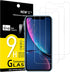 NEW'C [3 Pack Designed for iPhone 11 and iPhone XR (6.1") Screen Protector Tempered Glass, Case Friendly Anti Scratch Bubble Free Ultra Resistant....