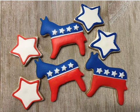 Ann Clark Cookie Cutters Democratic Donkey Cookie Cutter 3.75" Made in USA...