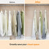 Metal Clothes Hanger Connector Hooks, 50PCS Hanger Extender Hooks, Clothes Hanger Organizer Mini Space Saver Hangers Stainless Steel Hooks for Han...
