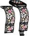 Floral Bracelet Compatible with Apple Watch Band 38mm 40mm 41mm 42mm iWatch Bands Series 10 9 8 7 6 SE,Bling Crystal Hollow Metal Strap,Cute Women...