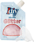 iDIY Ultra Fine Glitter (100g, 3.5 oz Pouch) w Easy-Pour Bag & Funnel- Bubblegum Pink Extra Fine-Non-Toxic, DIY Art, School Projects, Festivals, S...