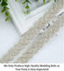 ShiDianYi Crystal Trim 1 Yard Rhinestone Trim Bridal DIY Wedding Headpiece...