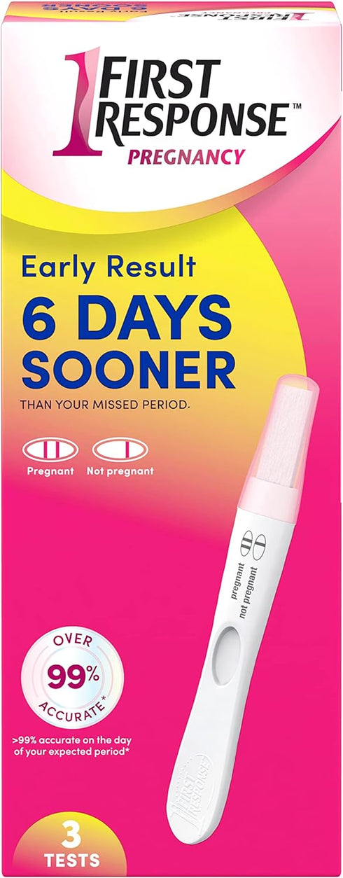 First Response Early Result Pregnancy Test, 3 Count Pack...