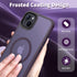 CACOE Magnetic Case for iPhone 13 & iPhone 14 6.1 inch-Compatible with MagSafe & Magnetic Car Phone Mount,TPU Thin Phone Cases Cover Protective Sh...