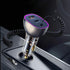 90W USB C Car Charger with 5ft 60W Type C Coiled Cable, Super Fast Car Charger Adapter with Transparent Body, Cigarette Lighter Adapter for iPhone...