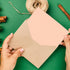 PA Paper Accents Textured Cardstock 8.5" x 11" Pink Sand, 73lb colored cardstock paper for card making, scrapbooking, printing, quilling and craft...
