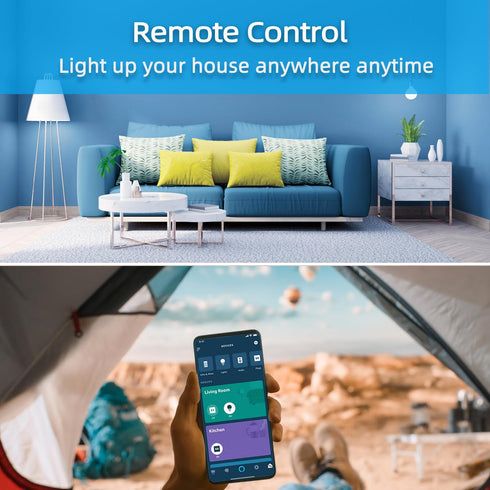 YNF Smart Plug, Works with Alexa, Simple to Set Up with One Voice Command, Voice Control, Remote Control, Timer & Schedule & Group Controller, Sta...