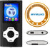 MYMAHDI Support TF Cards Slim 1.8" LCD Mp3 Mp4 Player Media/Music/Audio Player with Accessories Black...