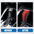 Gear Shifting Knob Cover Automatic Transmission Lever Trim for Porsche Cayenne 2011-2018 Faux Leather Black Red...