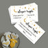 Giftideaworkshop 50 Pcs Diaper Raffle Tickets for Girl or Boy Baby Shower Invitations,Baby Shower Game, Bring a Pack of Diapers to Win Favors...
