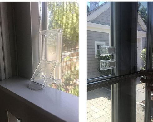 Safety Innovations - Childproof Your Windows and Sliding Doors with Our Window and Door Babyproof Safety Lock, (4-Pack)...