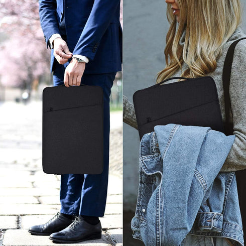 Waterproof Drawing Tablet Sleeve Case Bag for XP-Pen Deco 01 V2/ Artist12 Pro, Huion H610 Pro/ HS610 HS611, UGEE M708, Wacom One, GAOMON PD1161, B...