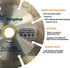 4 Inch Wet Dry Segmented Cutting Concrete Diamond Saw Blade for Masonry with 7/8-5/8 Inch Arbor...