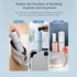 2PCS Toothbrush Travel Case,Multi-Function Portable Toothbrush Cover,Dustproof Toothbrush Holder,Suitable for Business Camping Travel or Daily Use...