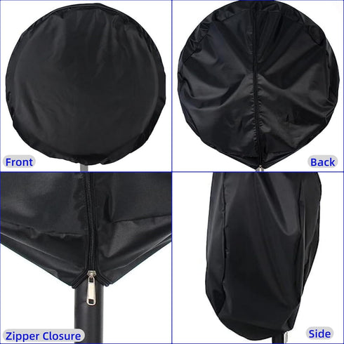 Outdoor Fan Cover, Waterproof & Dustproof Fan Cover Fit for Most 24" & 30" Large Stand up Pedestal Fan and Wall Mount Industrial Fans (Fit 30" Fan...