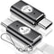 Lightning to USB C Adapter 2 Pack for iPhone 15 Charger,iPhone 15 14 13 12 Pro Max Plus,iPad 9 10 Air 5 Mini 6,Car,Samsung S24 S23 Ultra,Serial Ad...