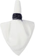 DII 100% Spun Polyester Table Top Collection, Napkins, 18x18, White, 6 Piece...