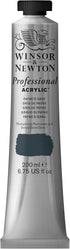 Winsor & Newton Professional Acrylic Paint, 200ml (6.75-oz) Tube, Payne's Gray...