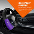 Steering Wheel Cover, Soft Leather Premium Durable Elastic Auto Wheel Cover Protector, Stretch Breathable Anti-Slip Lining, Universal 14.5-15 inch...