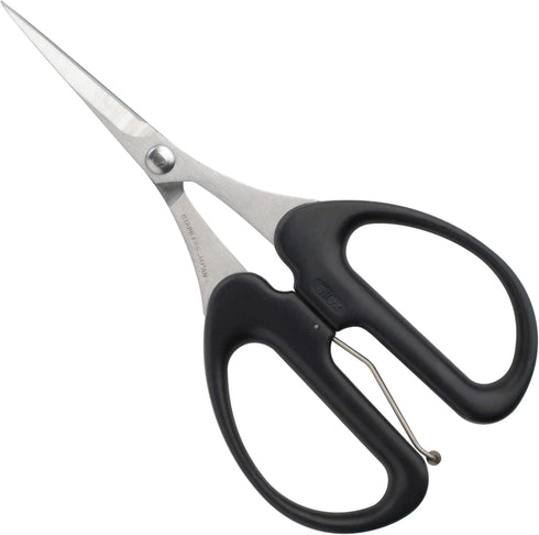 ALLEX Craft Scissors Heavy Duty Sharp Japanese Stainless Steel, Precision All Purpose Crafting Scissors with Spring Loaded Handle, Made in JAPAN, ...