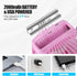 Portable Clip Fan Battery Operated,3 Speeds USB Rechargeable Mini Table Fan with Strong Airflow,360°Rotation Ultra Quiet Personal Desk Fan for Hom...