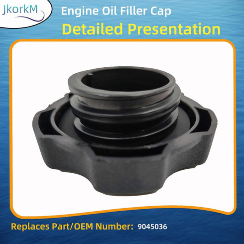 9045036 Oil Filler Cap, Automotive Engine Oil Filler Cap Compatible With 2007 Wave 1.6L L4, 2004-2008 Aveo 1.6L L4 Refueling Cap OEM 9045036...