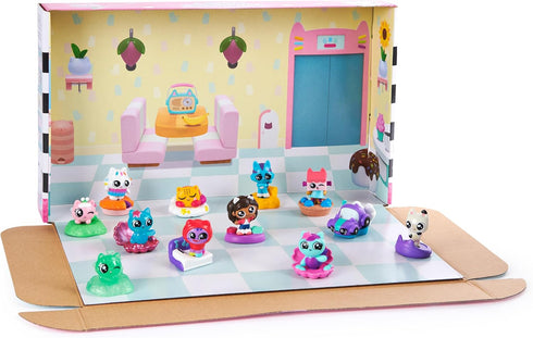 Gabby's Dollhouse, Meow-mazing Mini Figures 12-Pack (Amazon Exclusive), Kids Toys for Ages 3 and up...