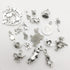 iloveDIYbeads 40pcs Antique Silver Alice in Wonderland Fairy Tales Tea Party Steampunk Victorian Charms for Jewelry Making (M077)...